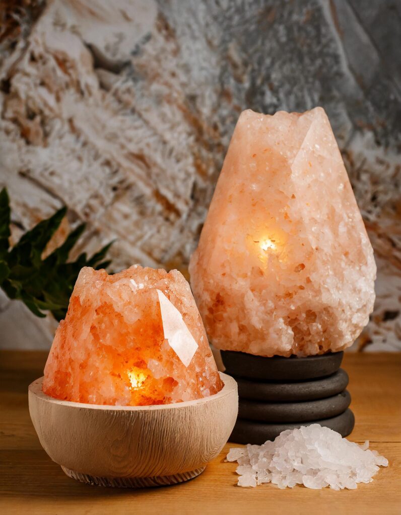 beautiful salt lamps